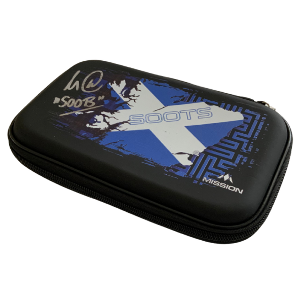 Soots signed Mission darts case - Image 2