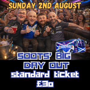 Soots Big Day Out! standard ticket (minimum order 2)